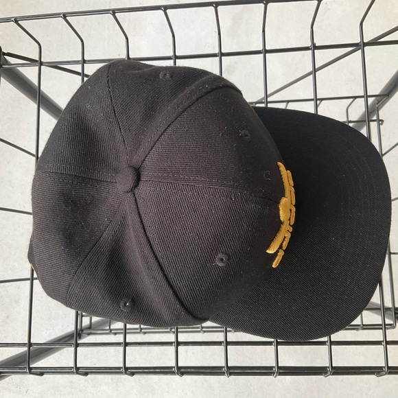 Adidas Originals black and gold snapback hat - Picture 3 of 5